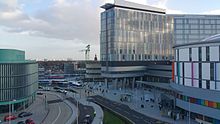 Queen Elizabeth University Hospital is the largest hospital campus in Europe. QEUH.jpg
