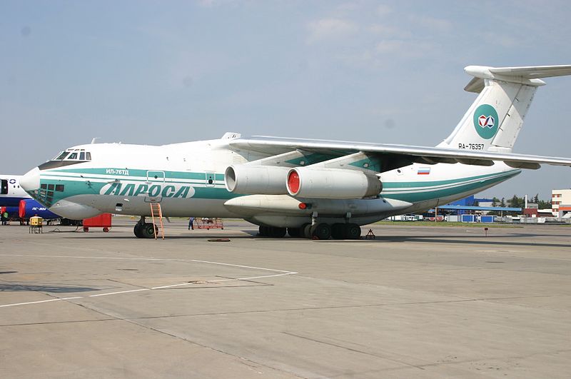 File:RA-76357 Ilyushin IL.76TD Alrosa (7394731526).jpg