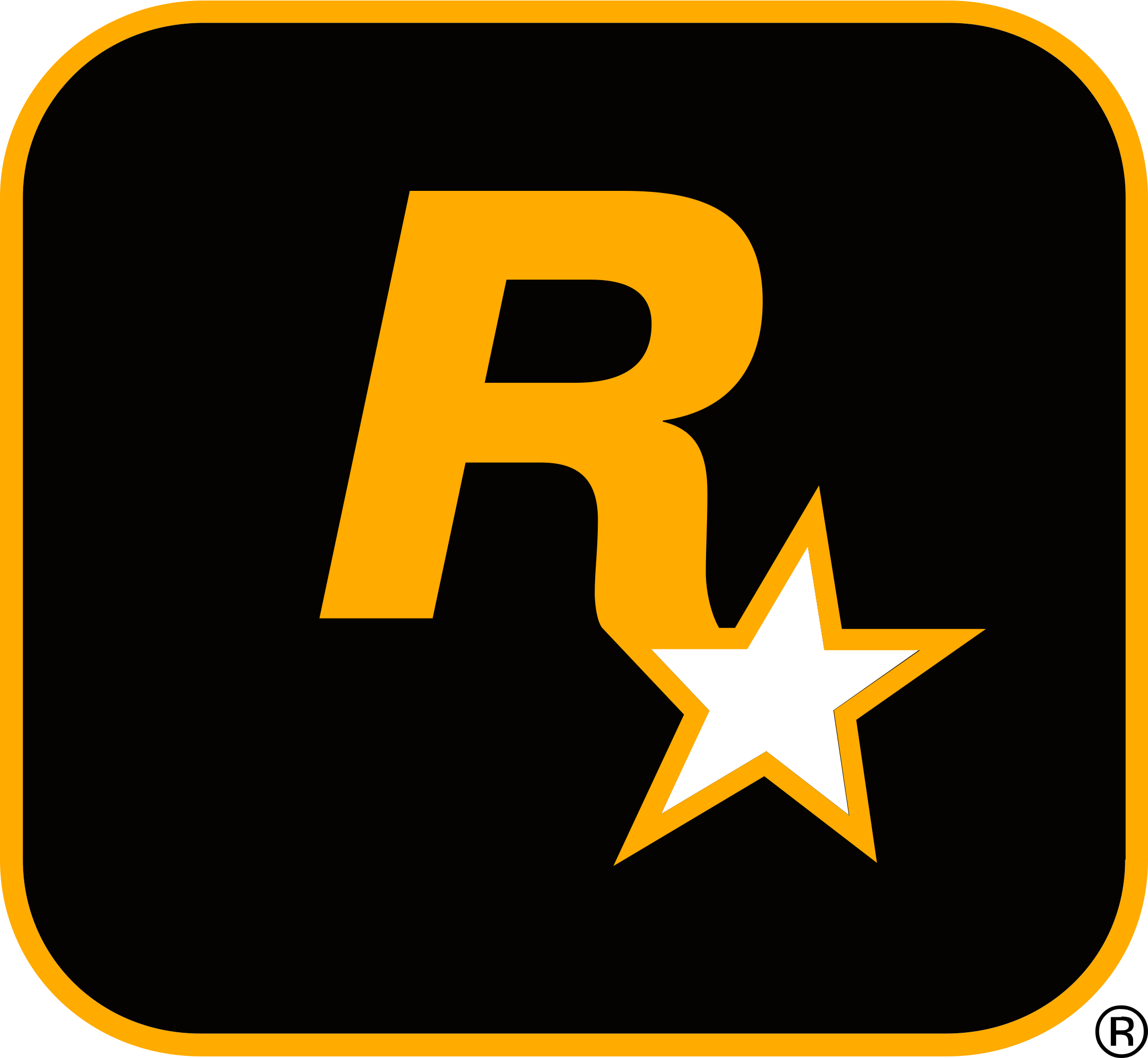 Rockstar Games Logo Png Banner Library Library - Rockstar Logo Png White,  Transparent Png - kindpng