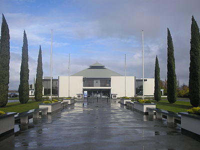 Entrance to the RNZAF Museum