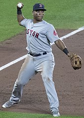 Rafael Devers was named AL Player of the Month for May. Rafael Devers.jpg