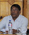 Rameshwar Oraon delivering speech at NSCT (cropped).jpg