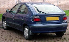 Renault Megane a cinque porte.