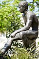 Replica of the Seated Hermes by Lysippos in Syntagma Square.