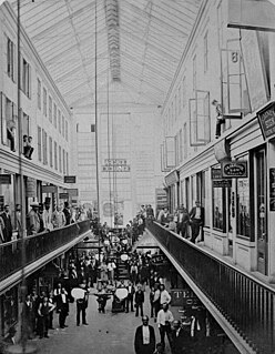 Reynolds Arcade (1829–1932) Commercial building in Rochester, New York, 1829–1932