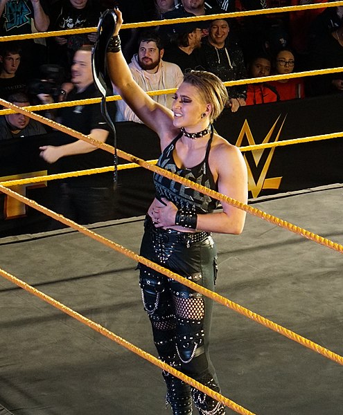 Ripley as the NXT Women's Champion in 2020