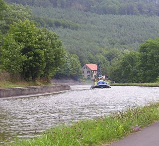 Canal de la Marne au Rhin między Saverne i Lutzelbourg
