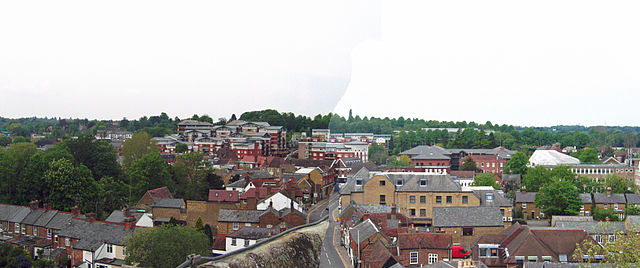 View from St Mary's Church tower