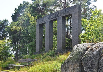 Vägbeskrivningar till Rochdalemonumentet med kollektivtrafik