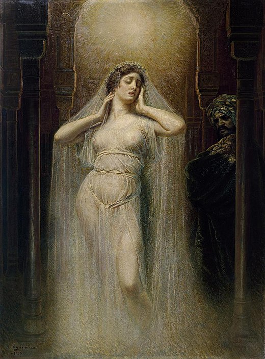 Kundry (1906) door Rogelio de Egusquiza. Museo Nacional del Prado, Madrid.