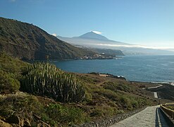 Teide: Toponimia y etimología, Localización, Formación