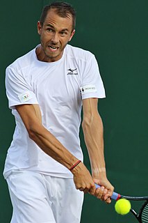 Lukáš Rosol Czech tennis player