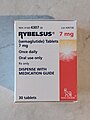 * Nomination: A box of Rybelsus (semaglutide) 7mg, seen from the front. --Grendelkhan 05:40, 22 March 2024 (UTC) * * Review needed