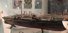 Model of Kronprinz Erzherzog Rudolf SMS Kronprinz Erzherzog Rudolf (1887), Modell.jpg