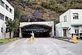 Einfahrt zur Parkgarage im Kapuzinerberg zwischen den Häusern Glockengasse 4 und 6