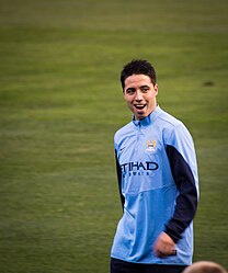 Samir Nasri Manchester City vastaan ​​Chelsea Busch Stadium-2.jpg