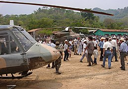 Helicopters in Lempira