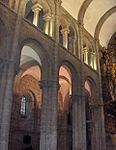 Triforio na Catedral de Santiago.