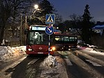 Ledbuss Blixthalka Väglag