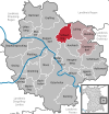Lage der Gemeinde Schaufling im Landkreis Deggendorf