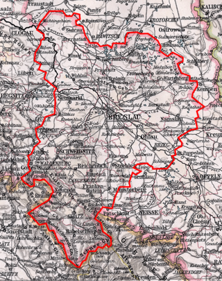 <span class="mw-page-title-main">Breslau (region)</span> Regierungsbezirk of Silesia