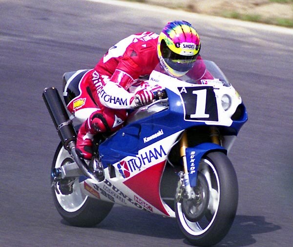 Russell at the 1993 Suzuka 8 Hours