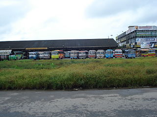 Shaktan Thampuran Private Bus Stand Bus station in Kerala, India