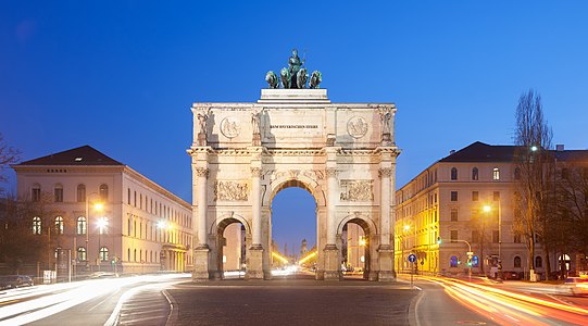 Siegestor in Munich, Germany