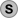 Icône de la médaille d'argent (initiale S).svg