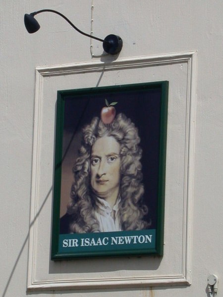 File:Sir Isaac Newton - sign - geograph.org.uk - 856403.jpg