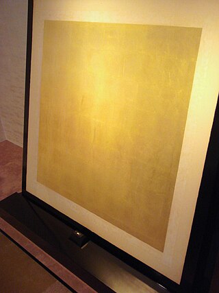 <span class="mw-page-title-main">Gold leaf</span> Very thin gold used in art