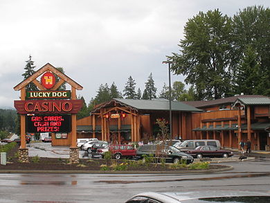 Lucky Dog Casino, Skokomish, Washington Sokomish Casino Lucky Dog.JPG