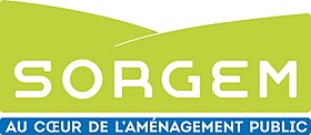 Val d'Orge virksomhedslogo med blandet økonomi