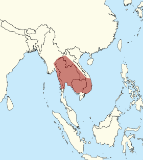 South East Asia location-Naja-siamensis.svg
