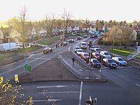 Looking west along Osmaston Park Road from the Spider Bridge SpiderW.JPG