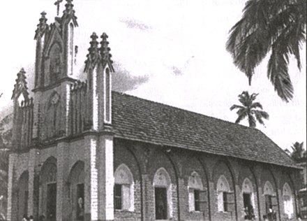 History Page of St. Mary's Church St marys church punalur 700.jpg