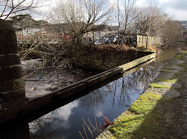 Outram's Stakes aqueduct at Stalybridge