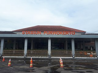 Purwokerto railway station railway station in Indonesia