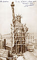 Statue of Liberty, work in progress.