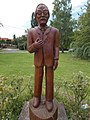 Statue of Imre Nagy, Historical Memorial Park, Gyenesdiás, 2016 Hungary.jpg