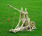 Trebuchet constructed on the design of the "Warwolf"