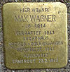 Stolperstein Brahmsallee 25 (Max Wagner) in Hamburg-Harvestehude.JPG