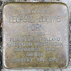 Stolperstein für Leopold Ludwig Horn