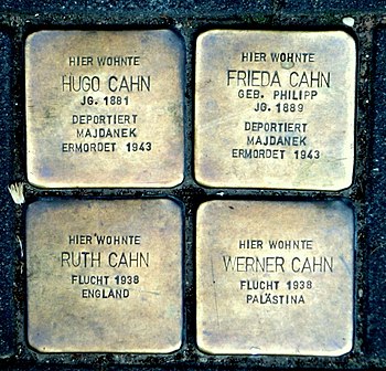 Stolpersteine Familie Cahn, Aachen (5).JPG