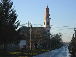 Stari Banovci Village in Vojvodina, Serbia