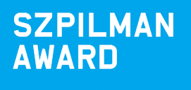 The logo of Szpilman Award. Szpilman-award-logo.gif