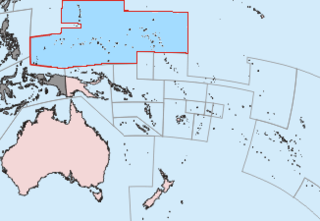 Localização de Mandato do Pacífico Sul