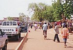 Bolga Road in Tamale (November 1999)