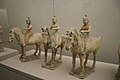 Tang Dynasty pottery lady horse riders.JPG