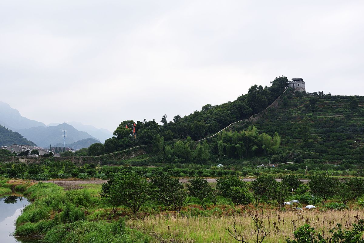 Ancient town. Baicheng Ancient Town.